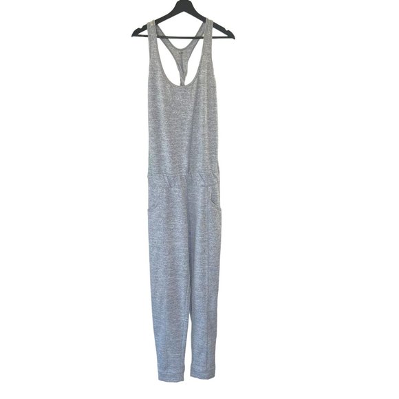 Marled Knit Sleeveless Cami Jumpsuit